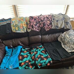 Swim Trunks LOT Size 36 Quantity 8 O’Neill Patagonia Volcom Quicksilver